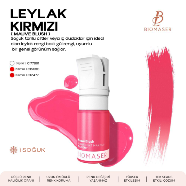 Leylak Kırmızısı & Mauve Blush Pudra Pigment