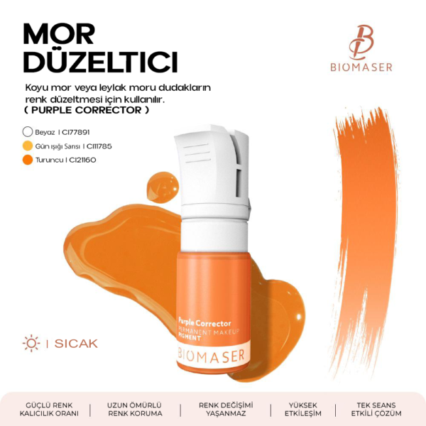 Mor Düzeltici & Purple Corrector Pudra Pigment