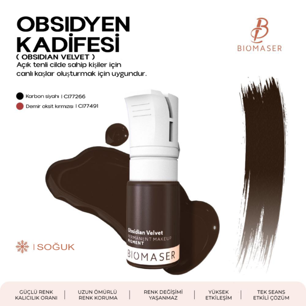 Obsidyen Kadifesi & Obsidyen Velvet Pudra Pigment
